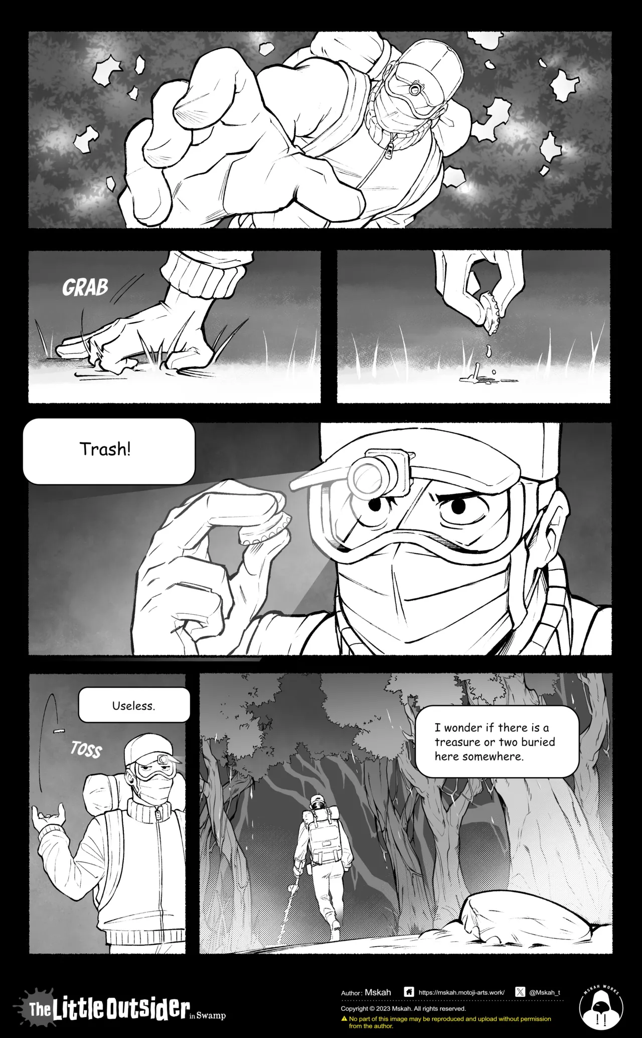 The Little Outsider in Swamp page 3 full