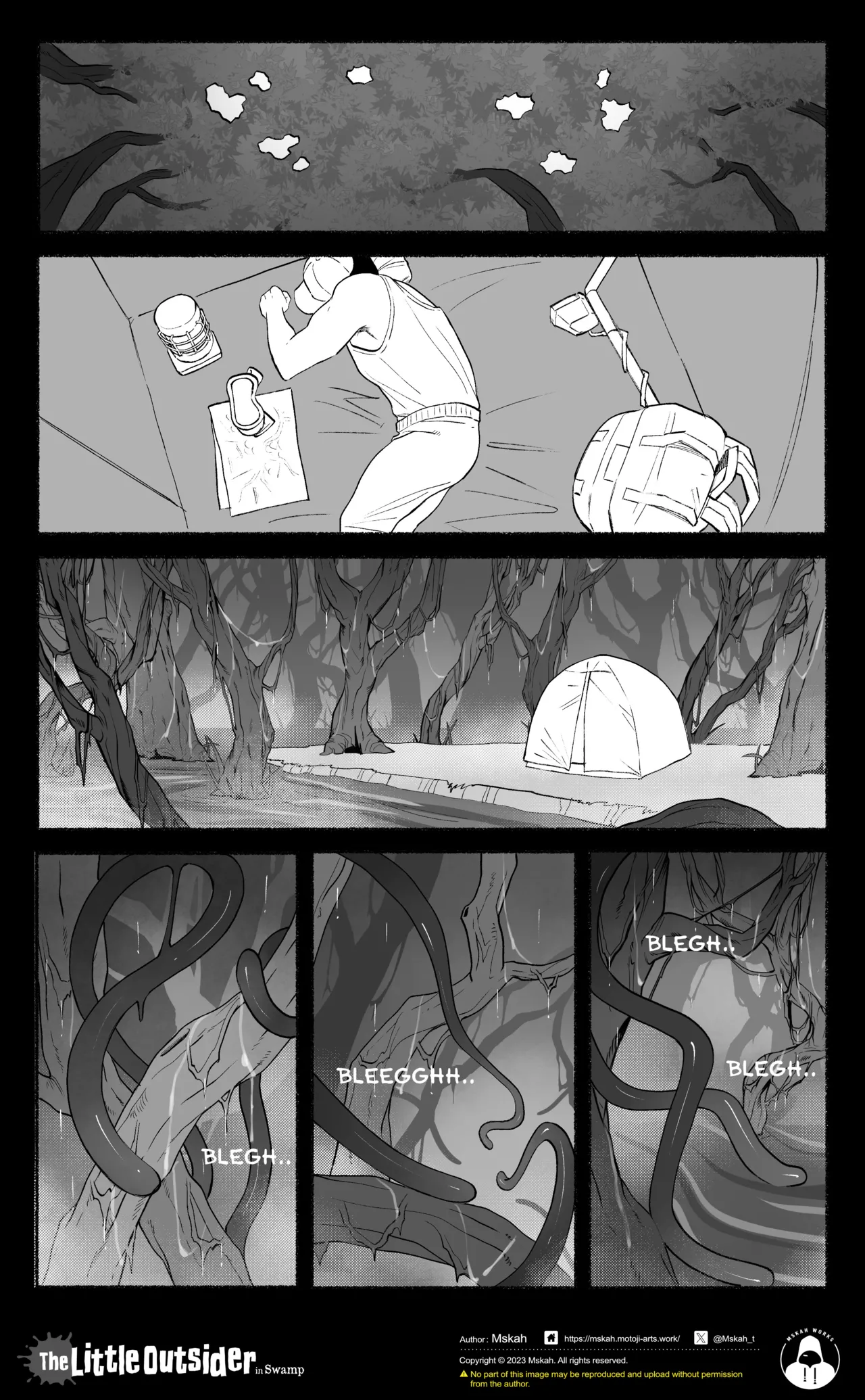 The Little Outsider in Swamp page 6 full