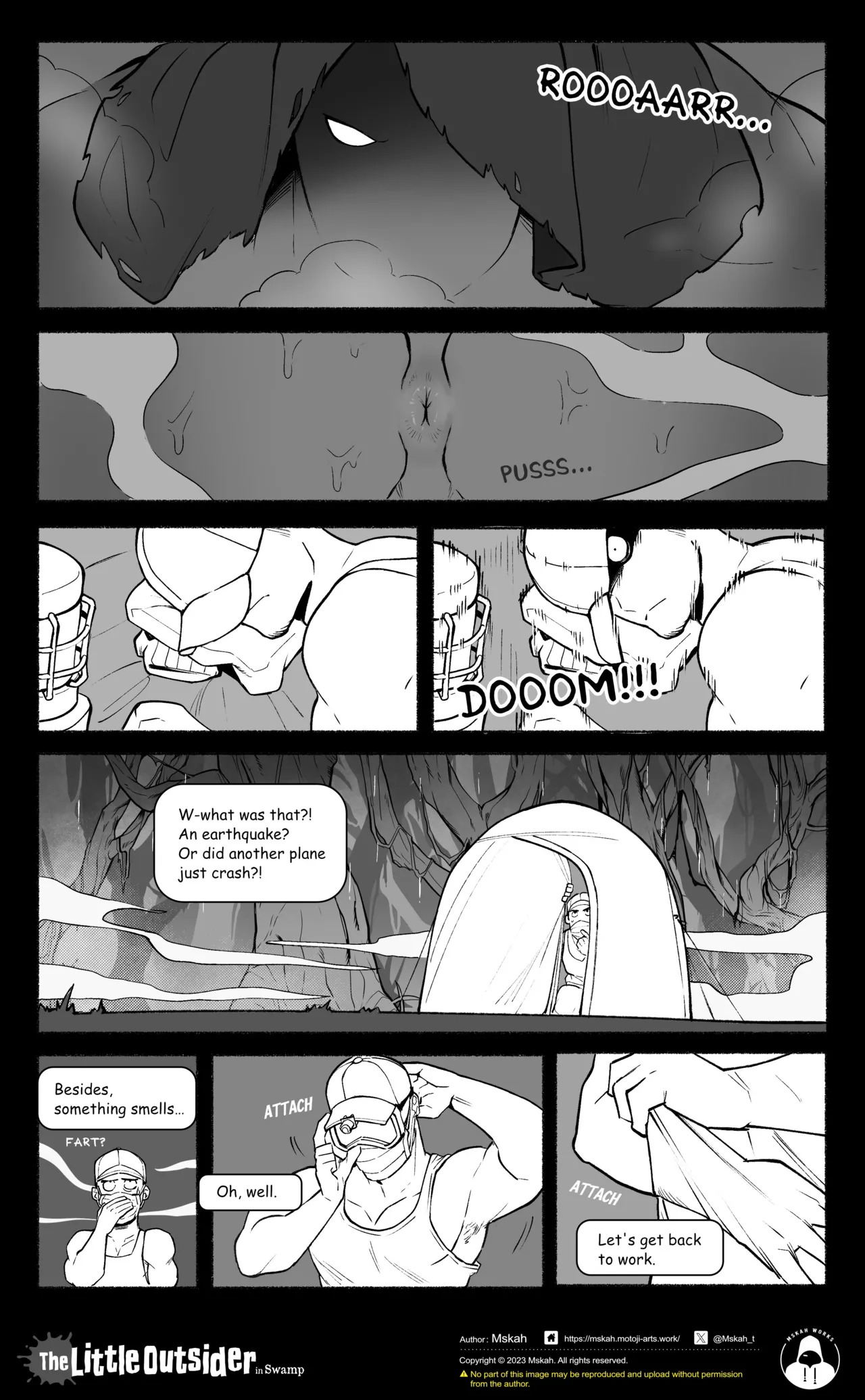 The Little Outsider in Swamp page 7 full