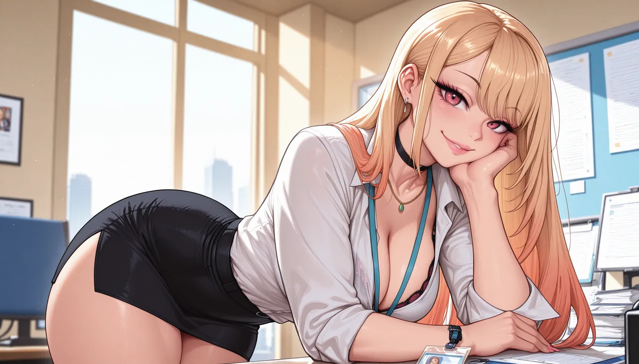 MARIN KITAGAWA SECRETARY / MY DRESS UP DARLING / SONO BISQUE DOLL WA KOI O SURU  P1 page 6 full