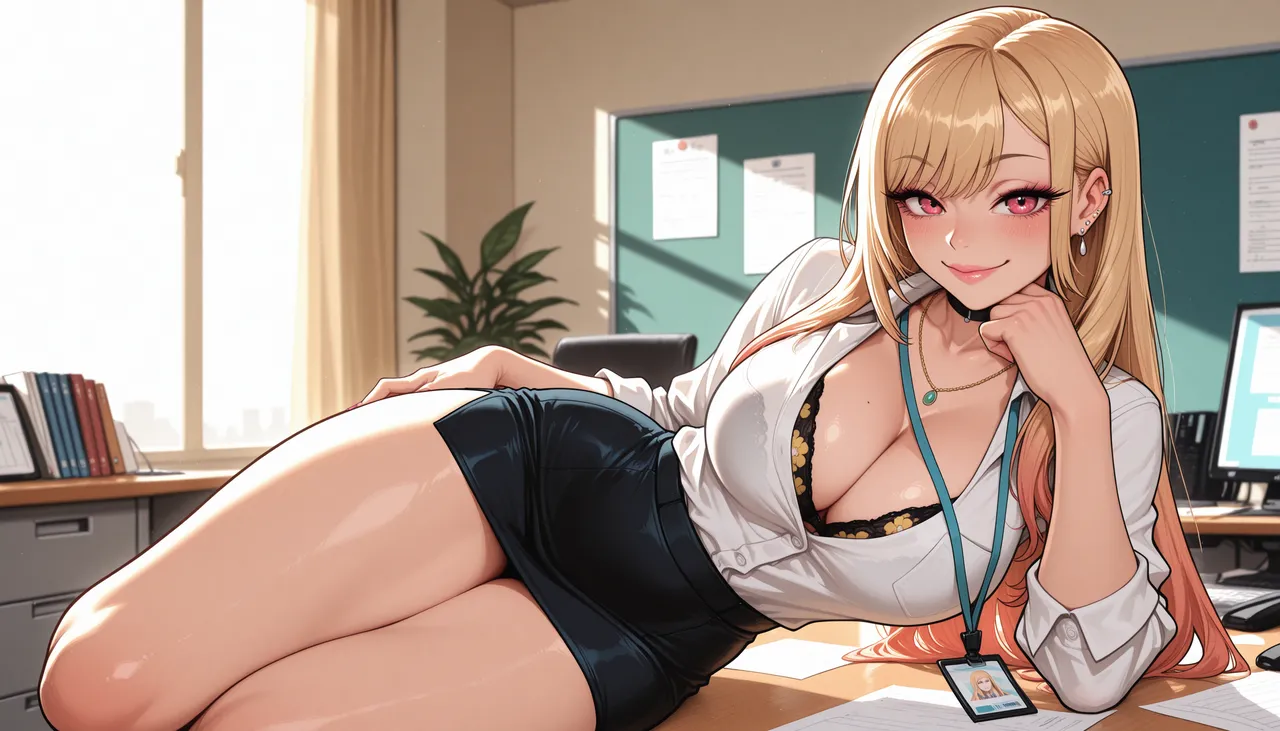 MARIN KITAGAWA SECRETARY / MY DRESS UP DARLING / SONO BISQUE DOLL WA KOI O SURU  P1 page 9 full