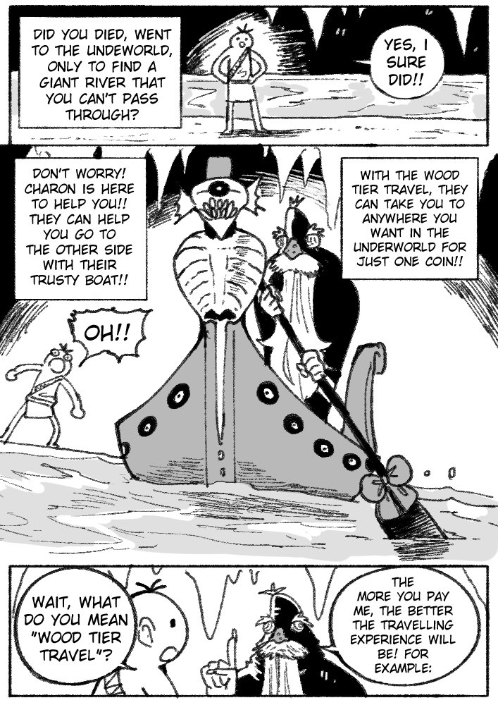 Charon: Underworld's Greedy Ferrywoman page 1 full