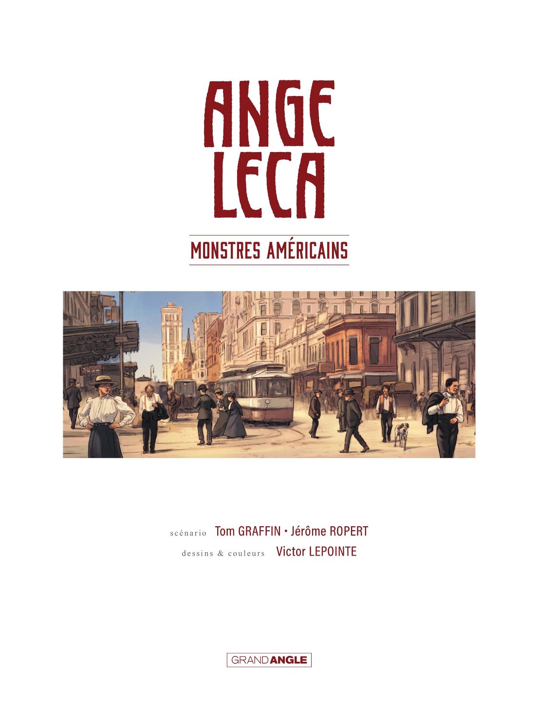 Ange Leca T02 Monstres Americains  French page 2 full