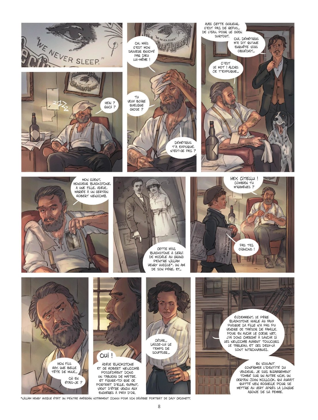 Ange Leca T02 Monstres Americains  French page 8 full