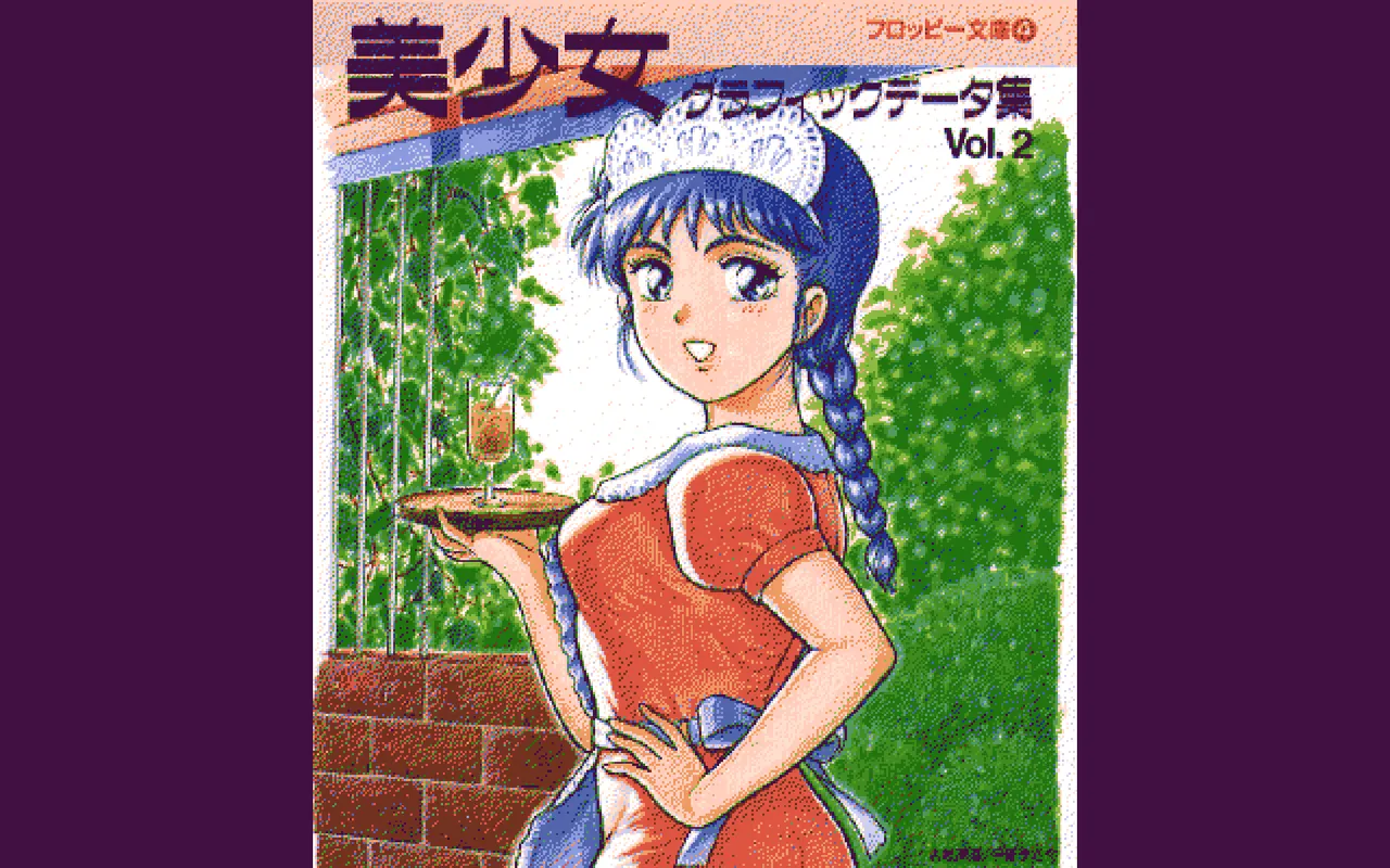 Floppy Bunko 4 - Bishoujo Graphic Data Shuu Vol. 2 page 1 full