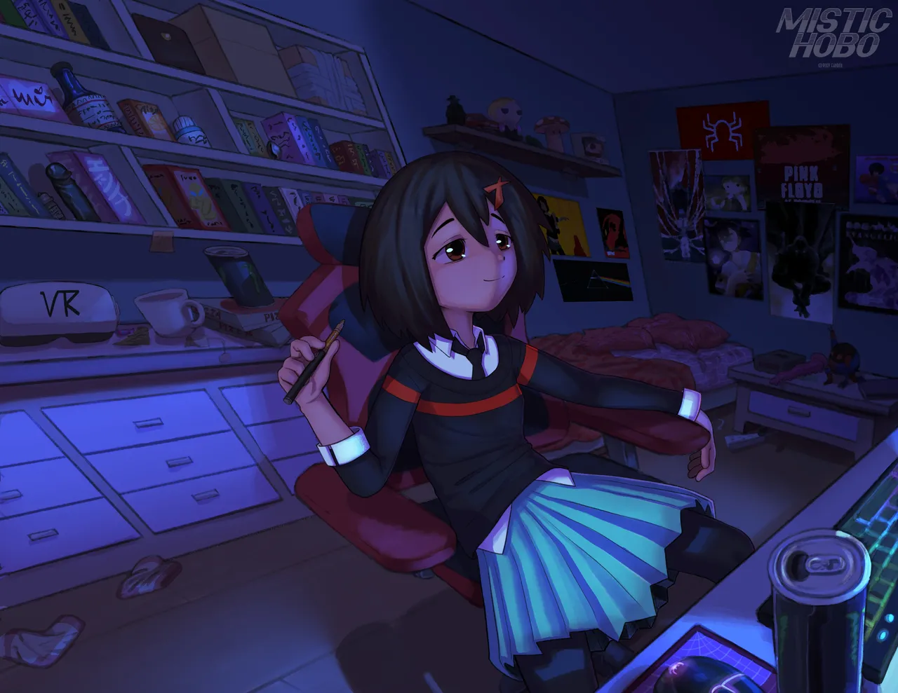 Peni Parker blaze it! page 4 full