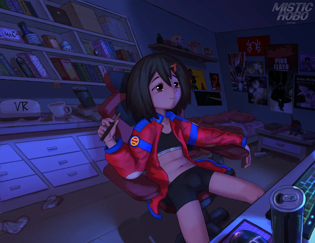 Peni Parker blaze it! page 6 full