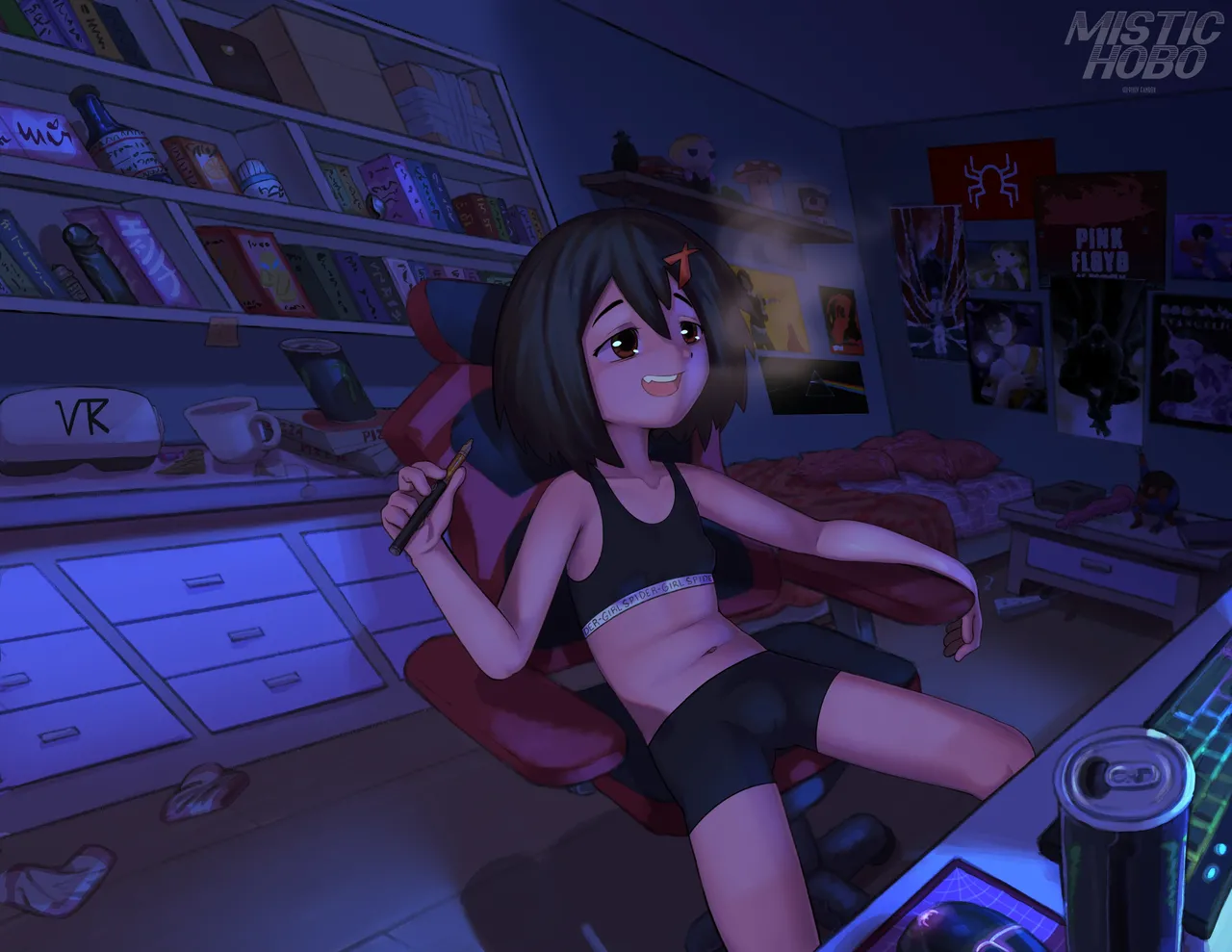Peni Parker blaze it! page 7 full
