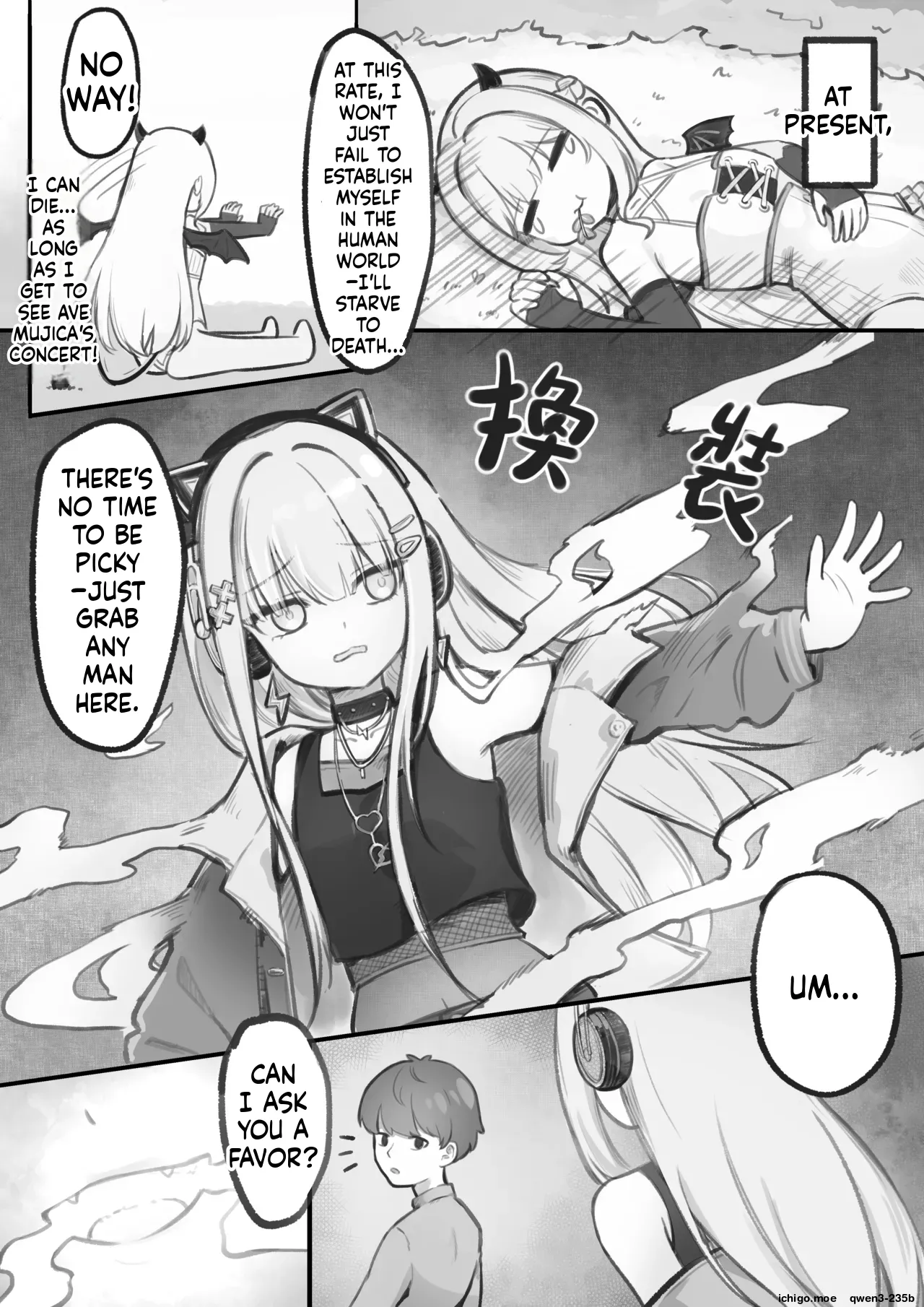 The Hungry Succubus's Food Hunt page 3 full