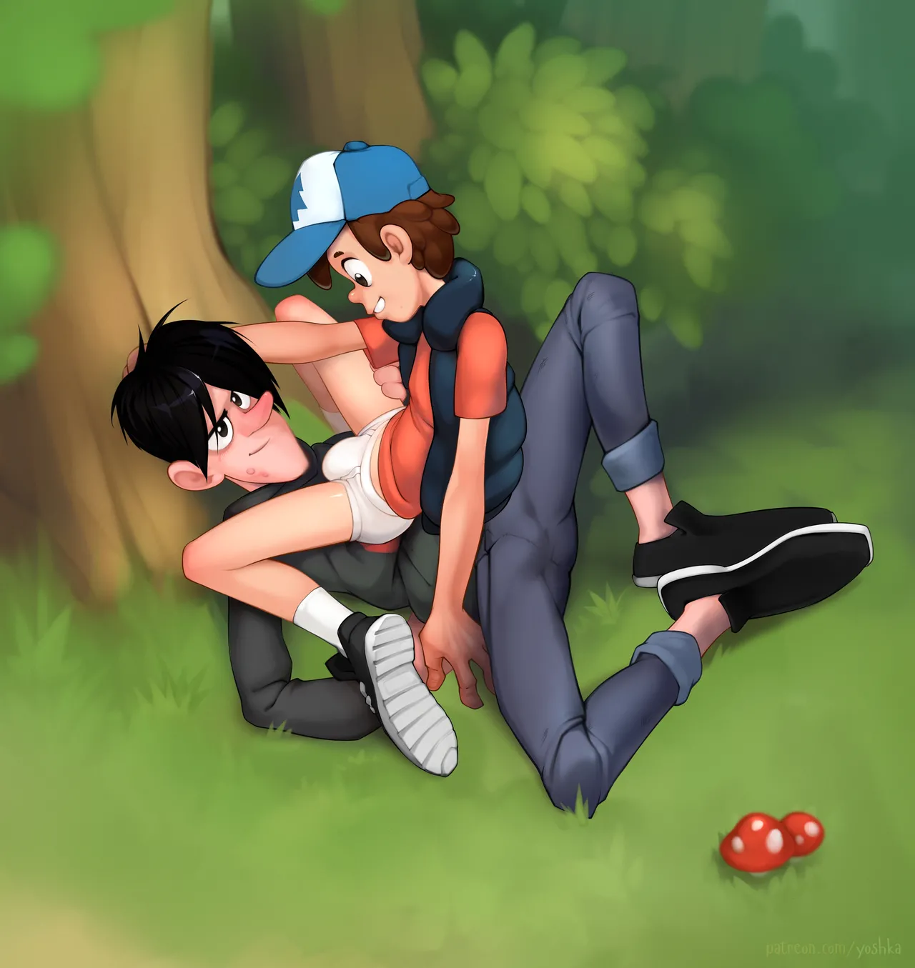 Dipper x Robbie page 1 full