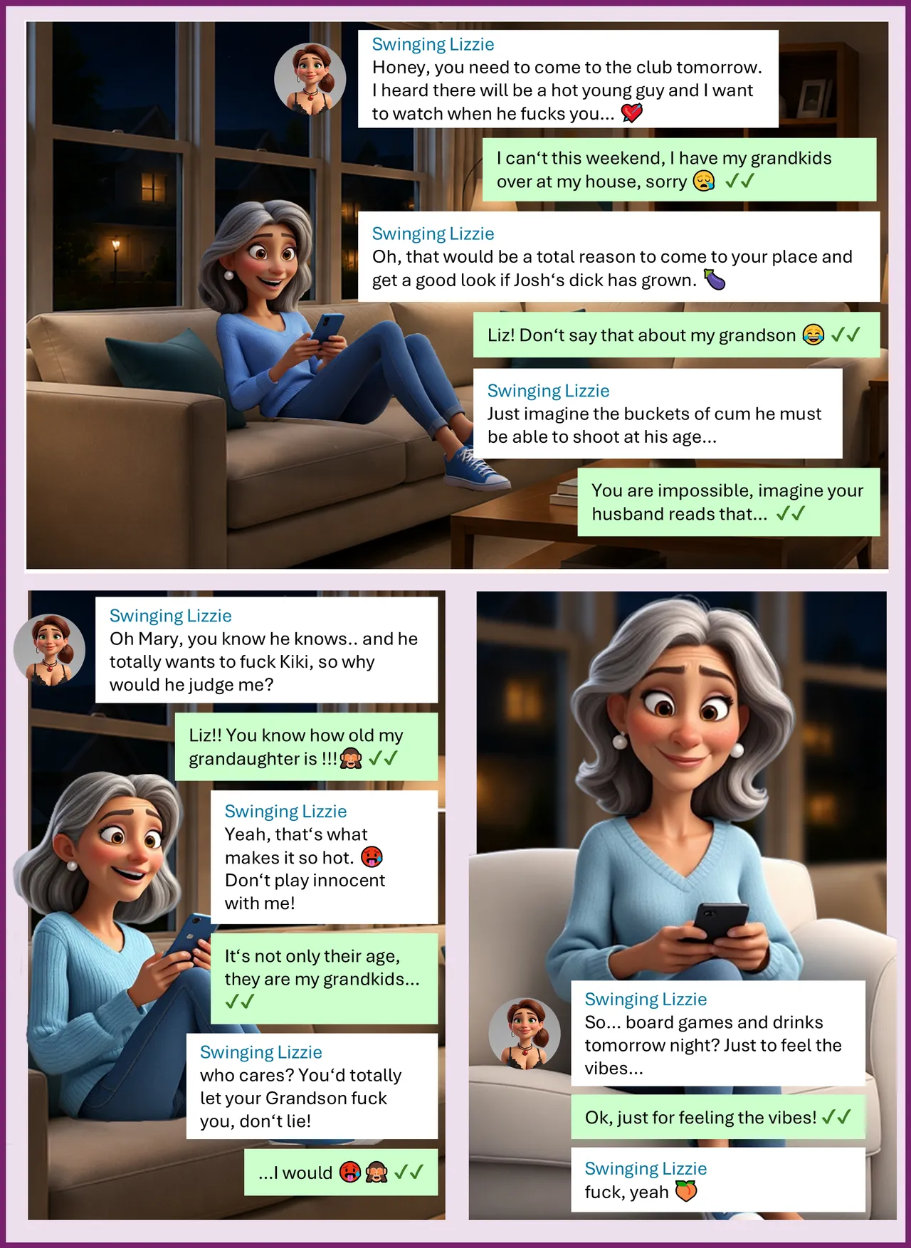 Granny Fuxx Issue 1 page 4 full