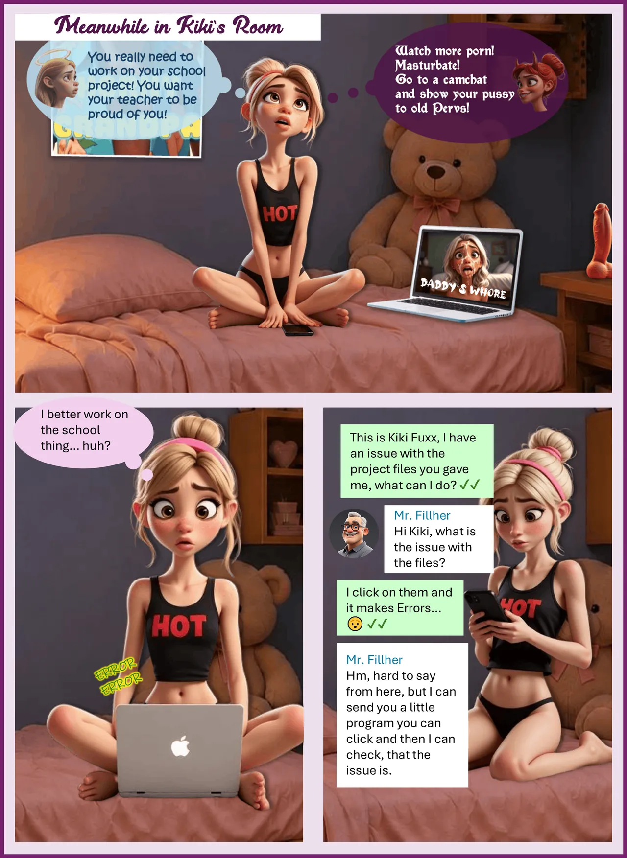 Granny Fuxx Issue 1 page 7 full