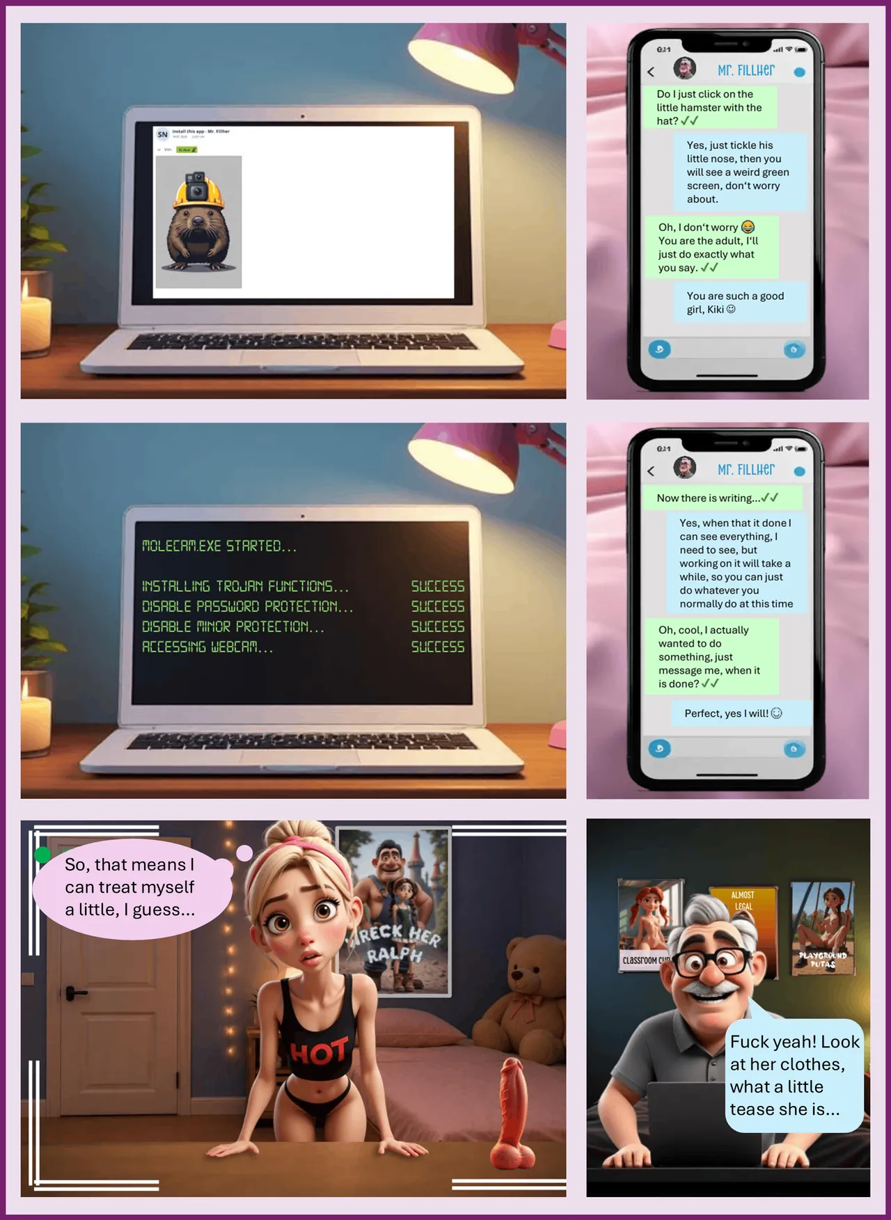 Granny Fuxx Issue 1 page 8 full