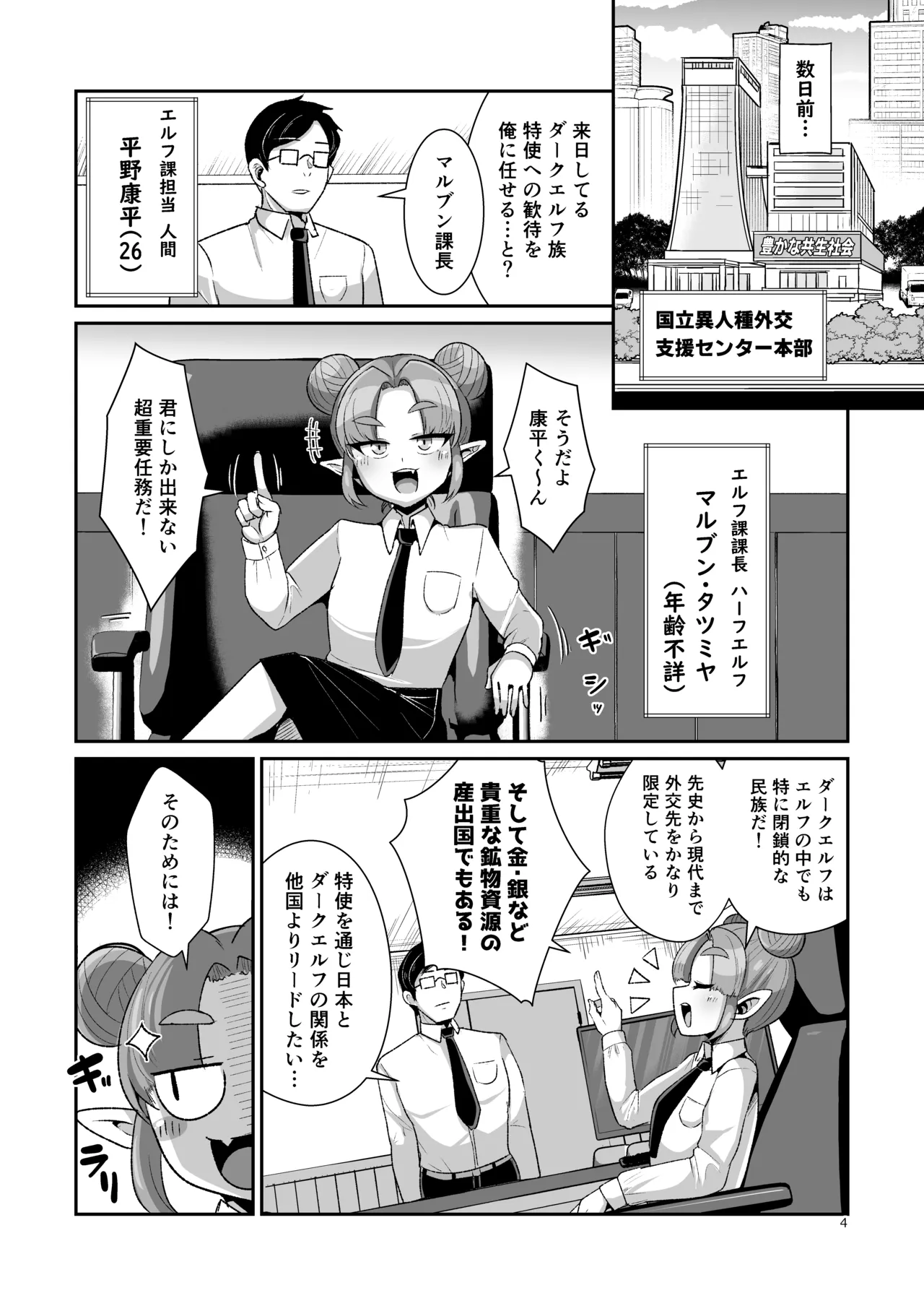 Dosukebe Dark Elf-san to Otameshi Fuufu Seikatsu page 5 full