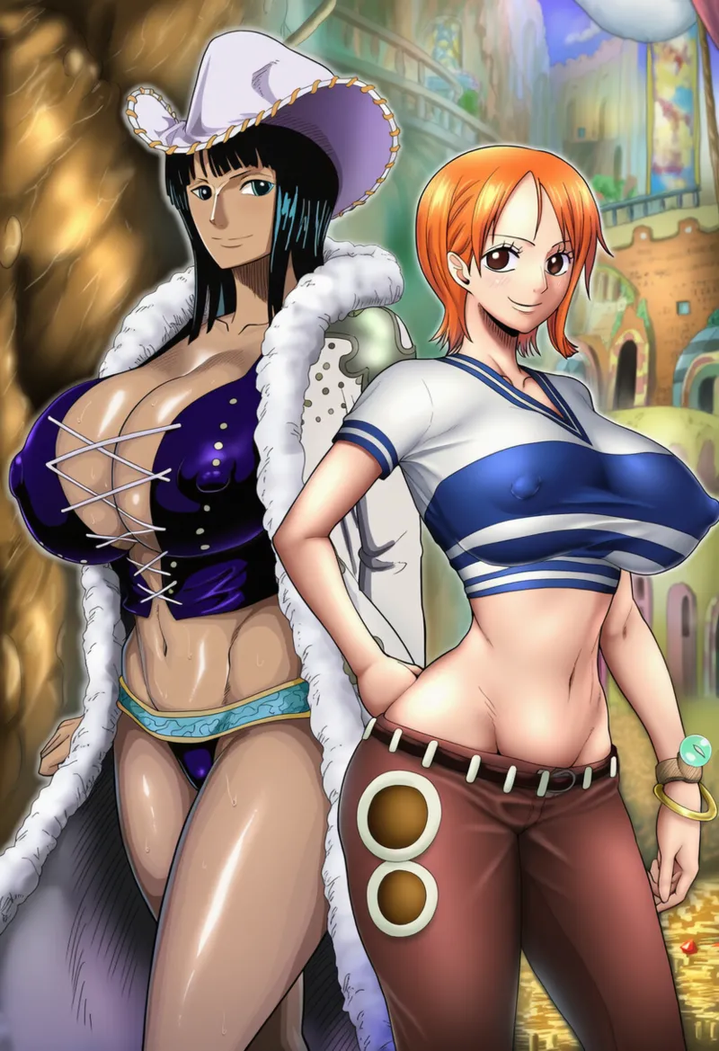Nami and Robin Iwao style page 7 full