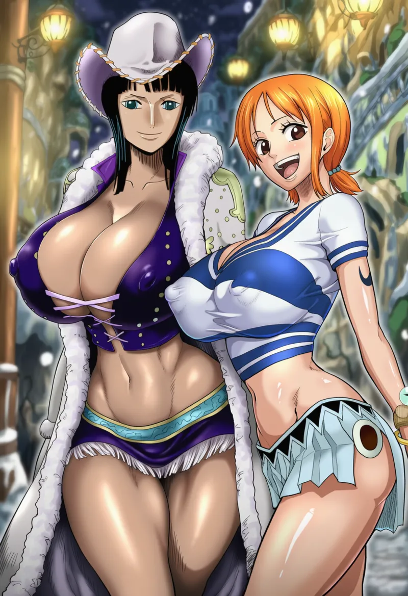 Nami and Robin Iwao style page 8 full