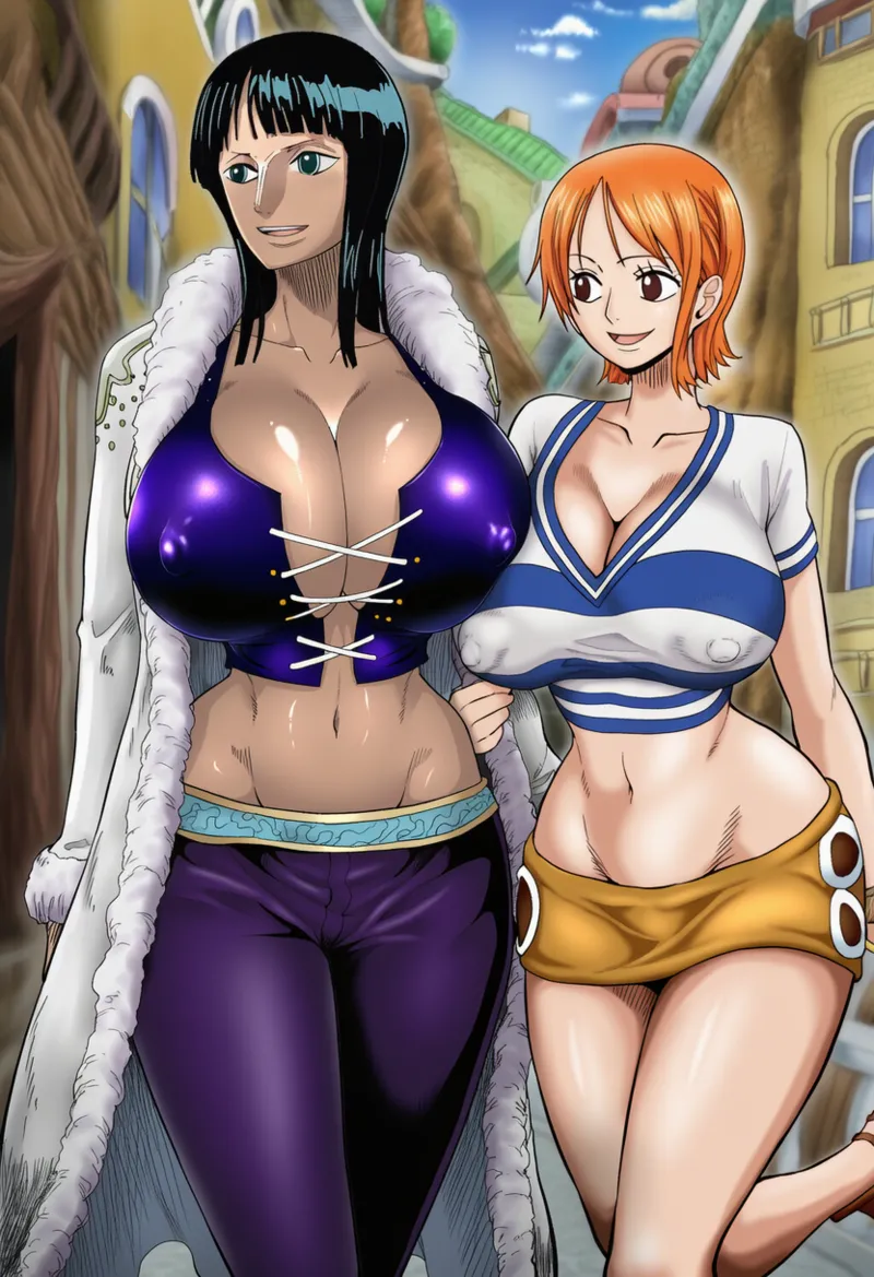 Nami and Robin Iwao style page 9 full