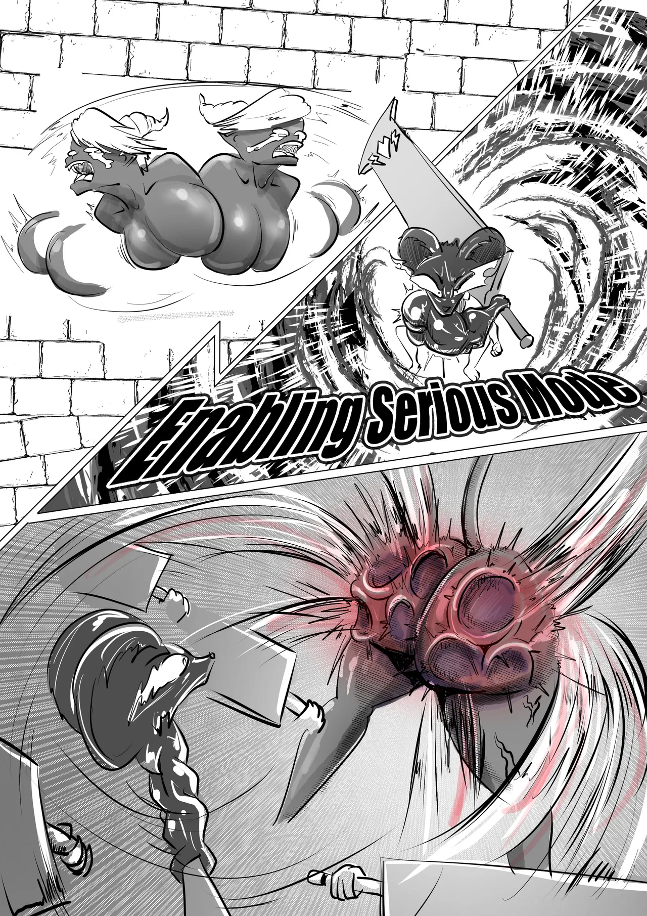The Hero Mouse and  Demon Queen page 8 full