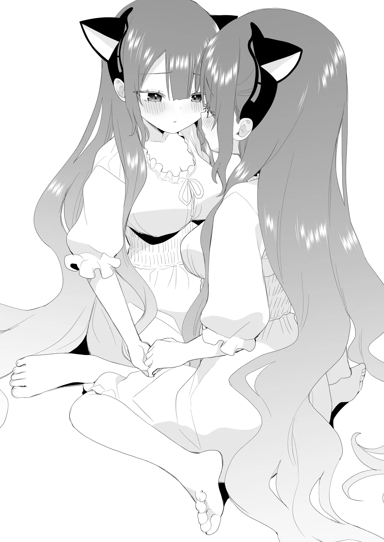 Yuremira Bunshin Yuri -Mou Hitori no Watashi ni Fureru Yoru- page 3 full