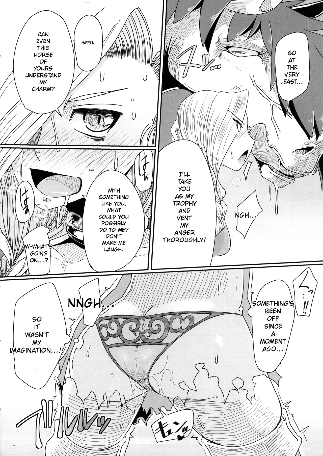 Tou no Saijoukai de Hanayome o Machi Ukeru Uma wa Chotto Tegowai zo Kai  English page 8 full