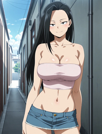 Momo Yaoyorozu - My Hero Academia  Sexy short cover