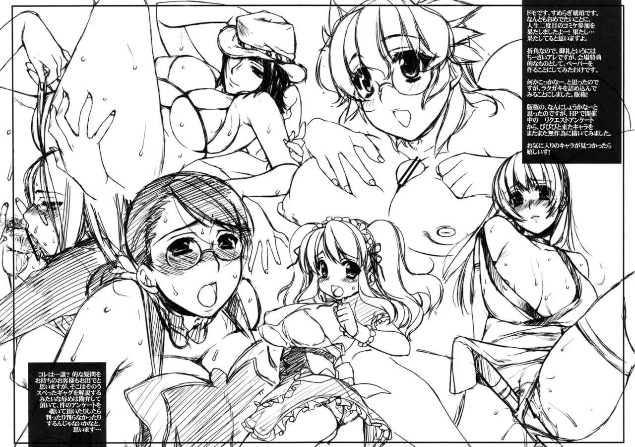Thank you for coming to Comiket 72 flyer page 2 full