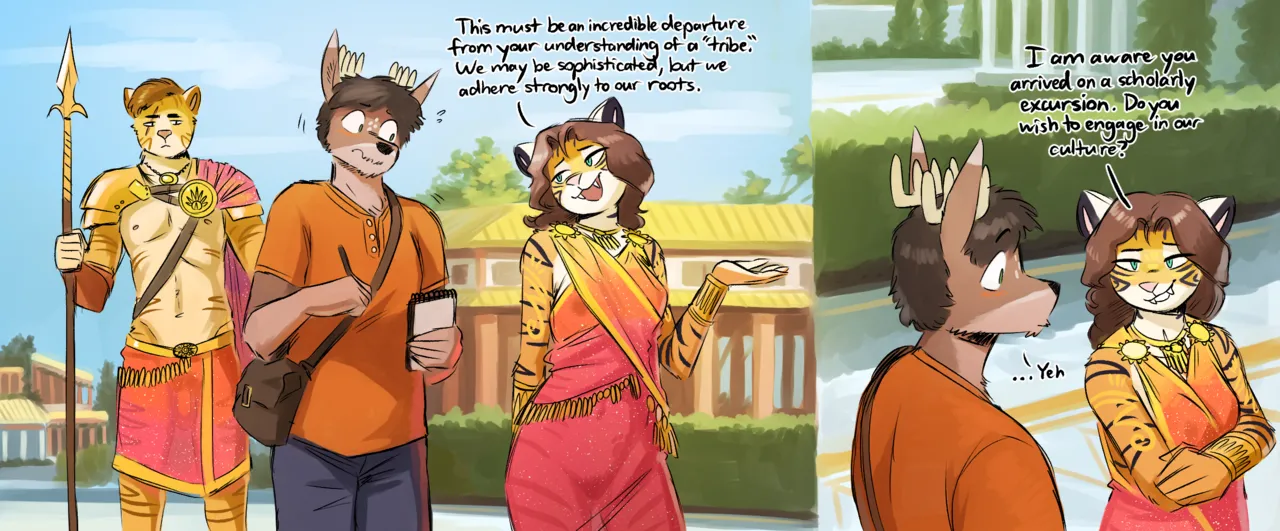 Tribal Tiger Series page 1 full
