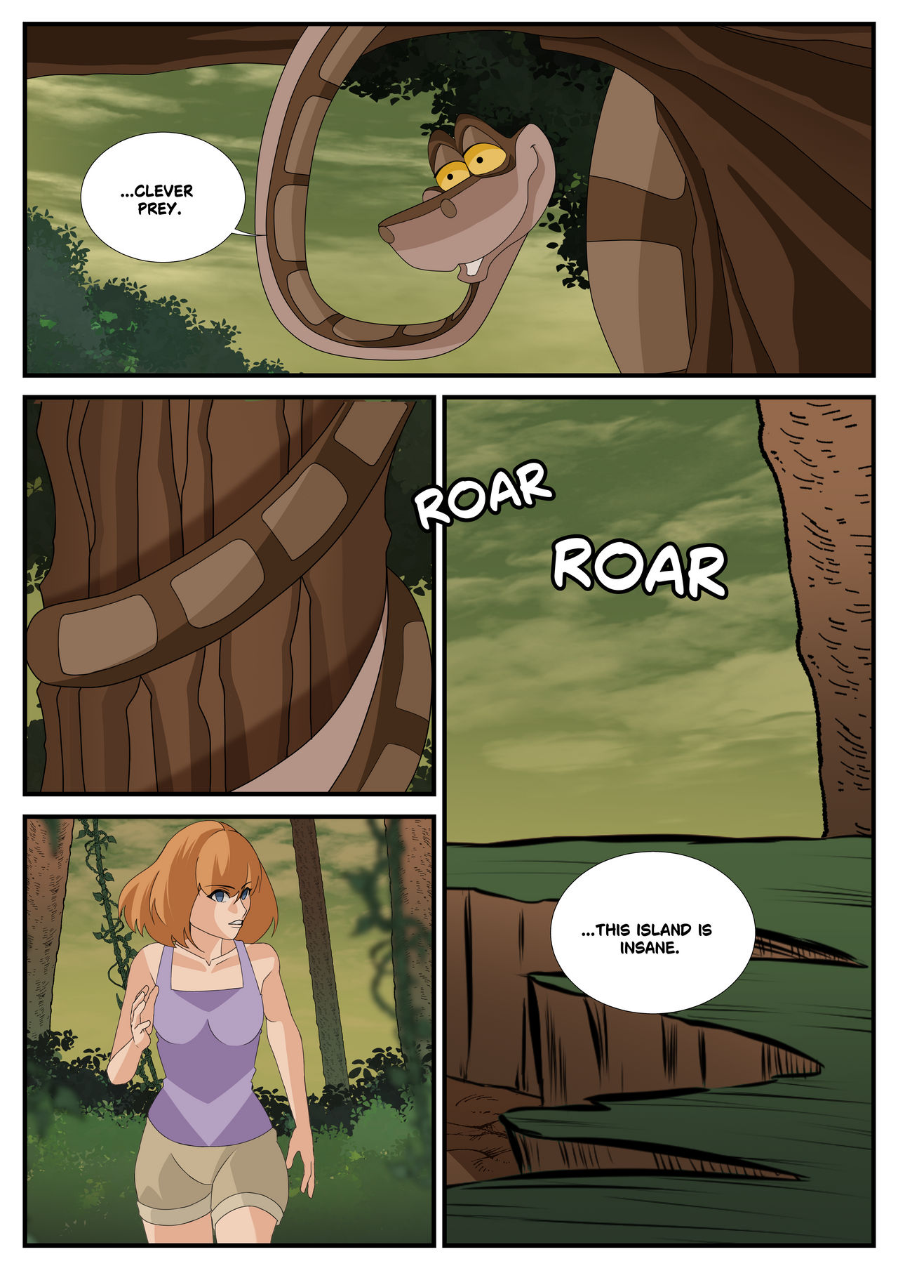 Aunt Claire Meets Kaa page 7 full