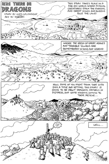 Here There Be Dragons 1 cover