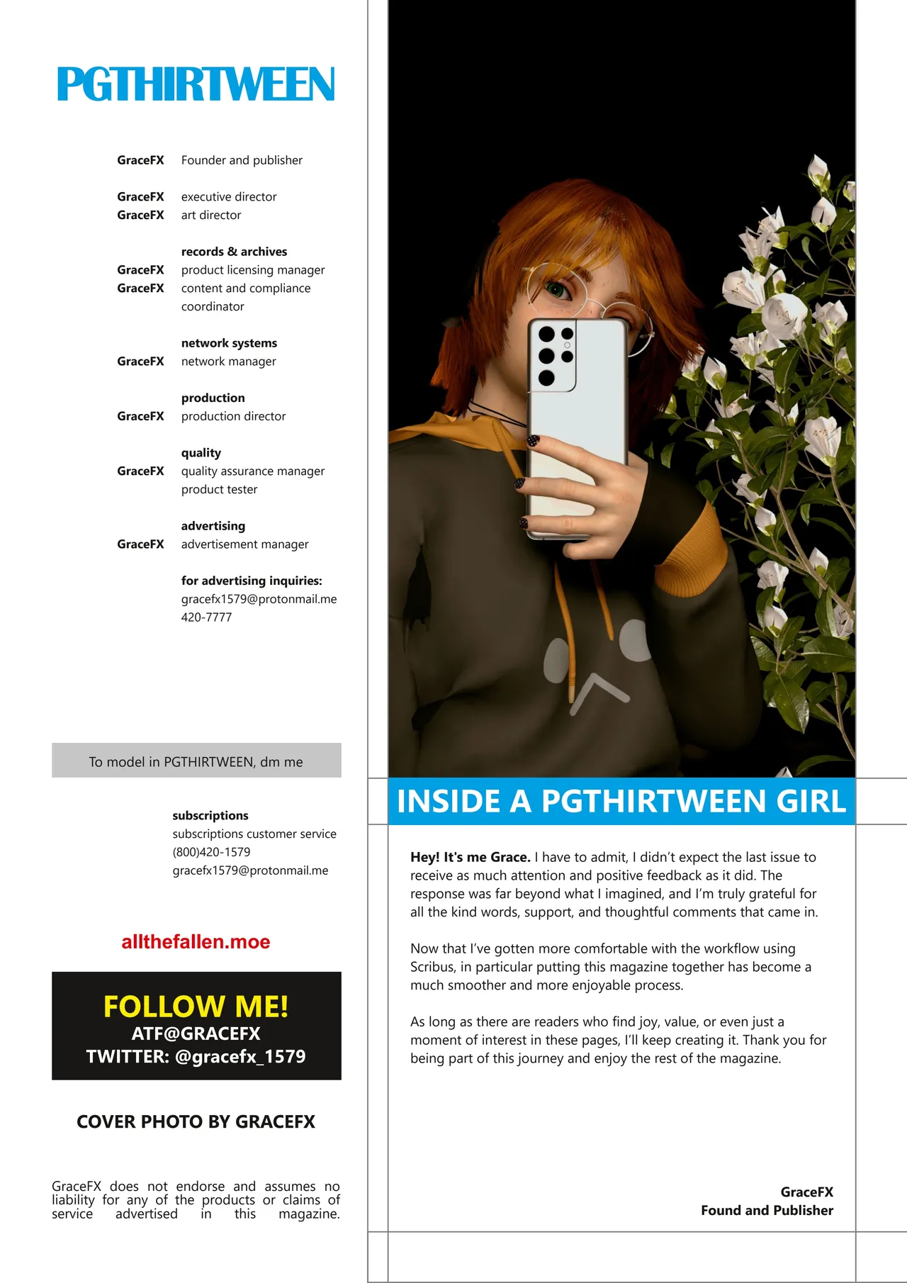 PGThirtween Issue No. 2 page 3 full