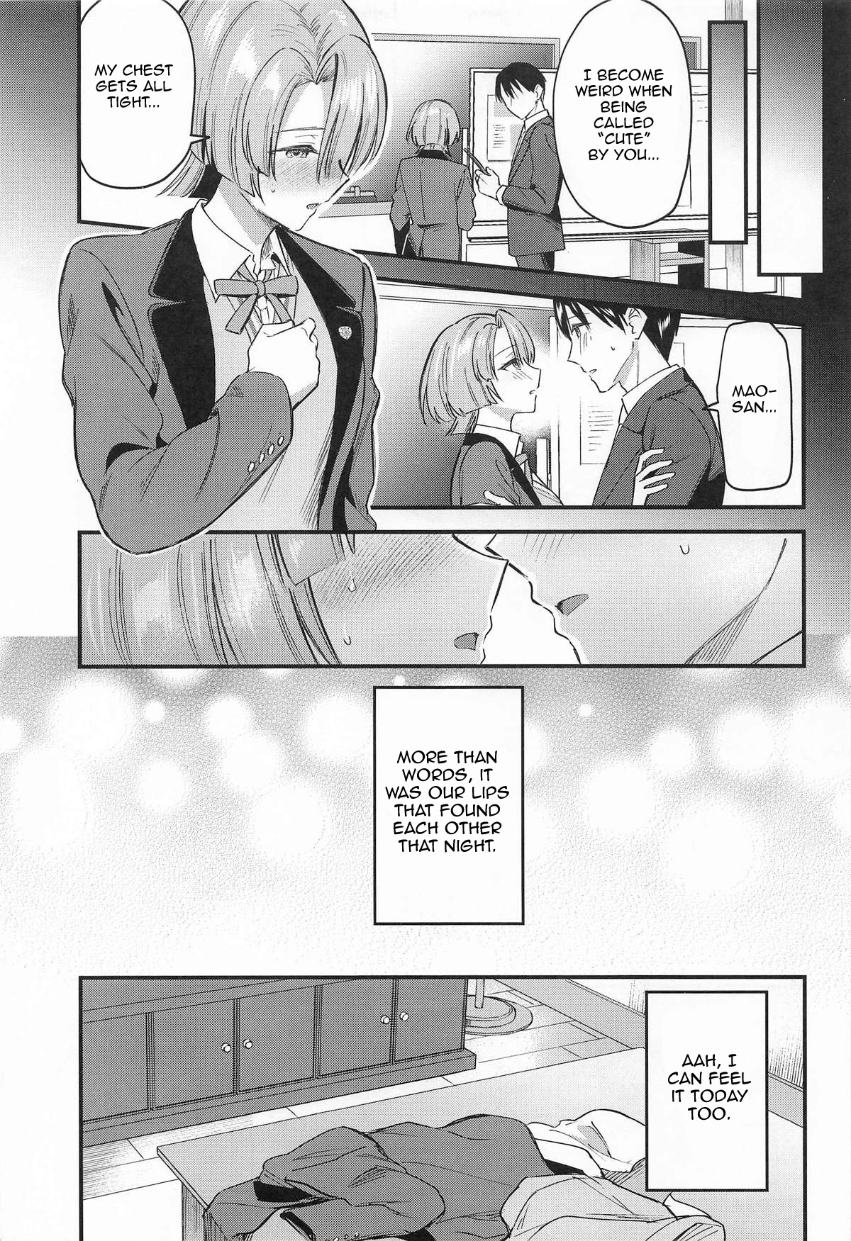 Yappari Makechau Mao Senpai | Mao Senpai who ends up losing after all. page 8 full