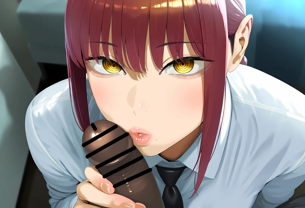 AItono - Makima x BBC  Upscaled to 4k page 3 full
