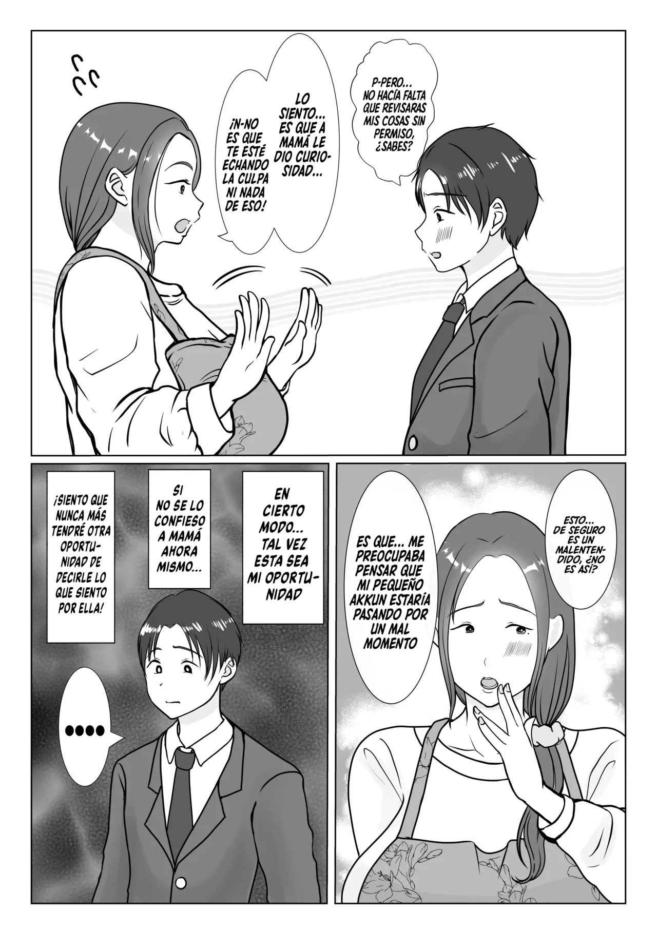 Boku wa Haha ni Gachikoi Shiteru 1｜Estoy Realmente Enamorado De Mi Madre Capítulo 1 page 9 full