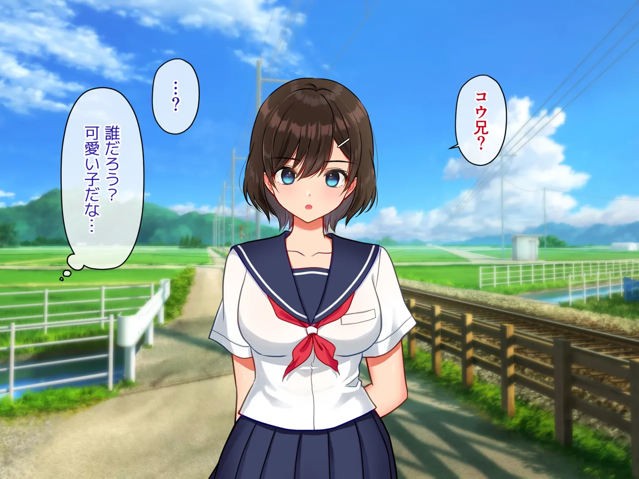 夏は田舎の幼馴染と汗だく生ハメ性活 page 5 full