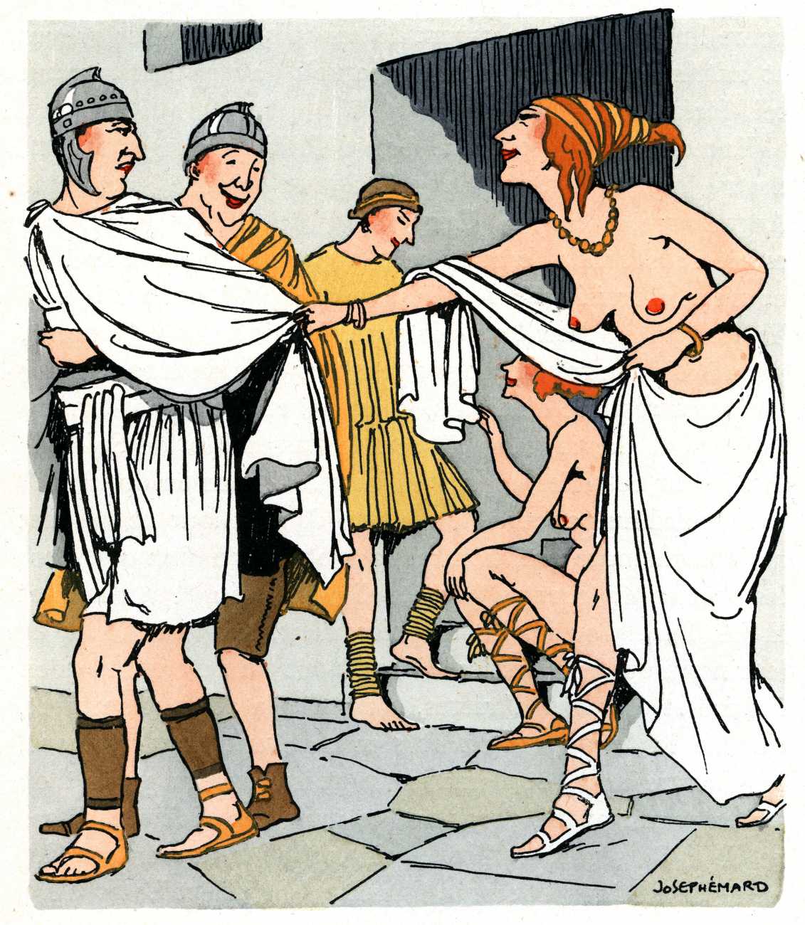 Joseph Hémard - Les dames galantes page 2 full