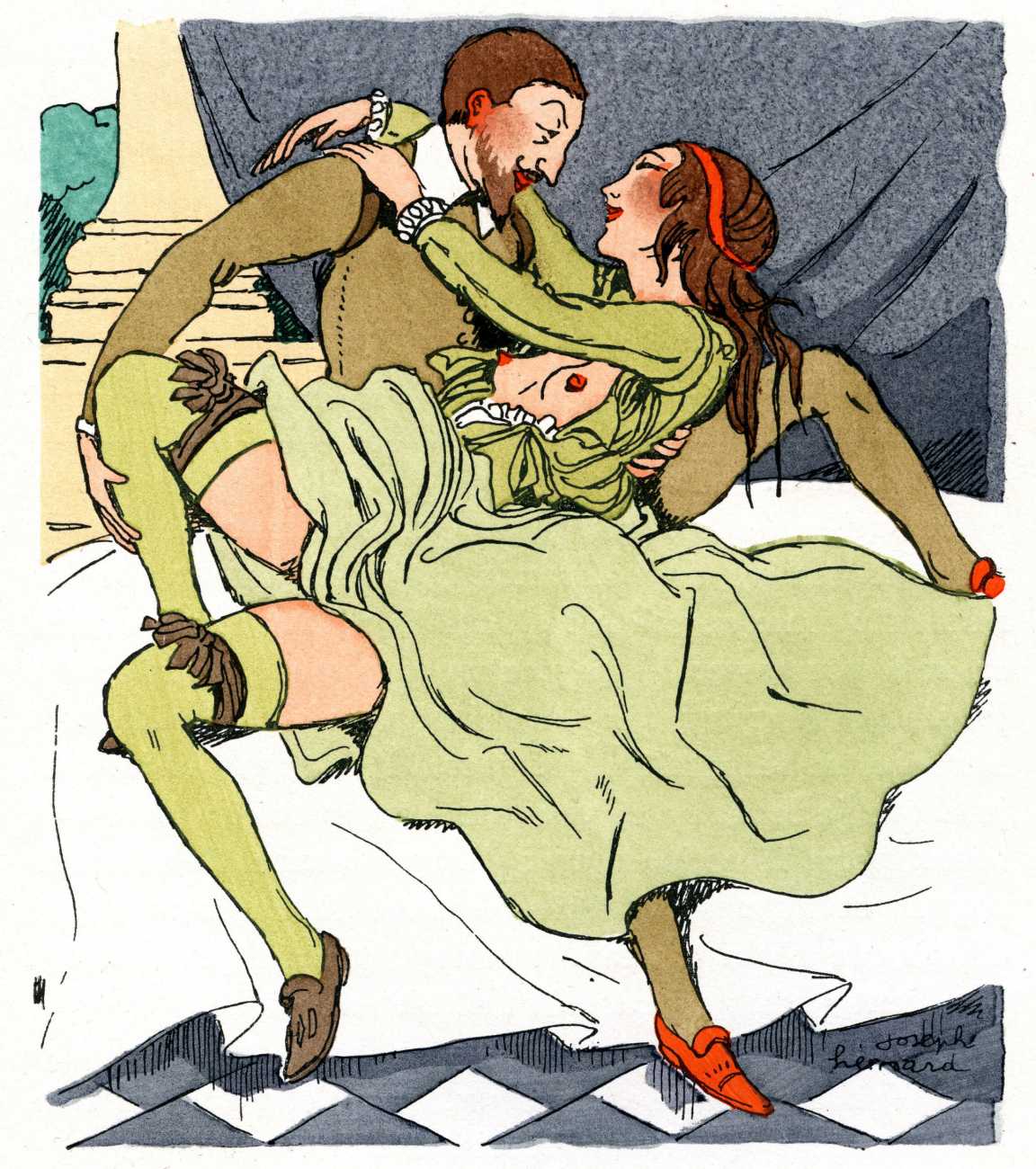 Joseph Hémard - Les dames galantes page 4 full