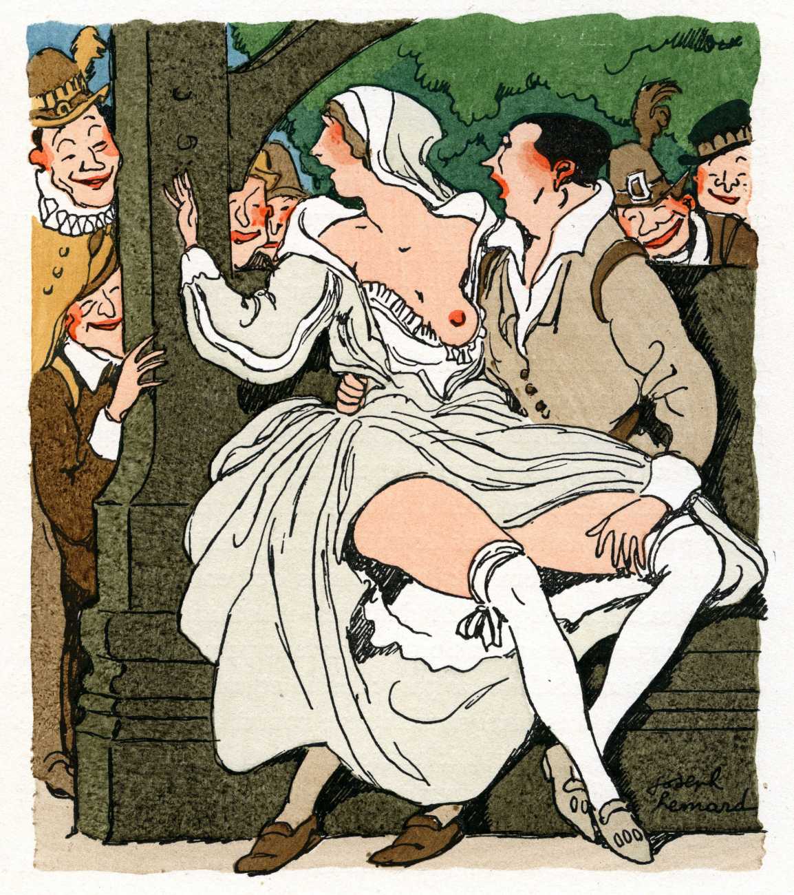 Joseph Hémard - Les dames galantes page 6 full