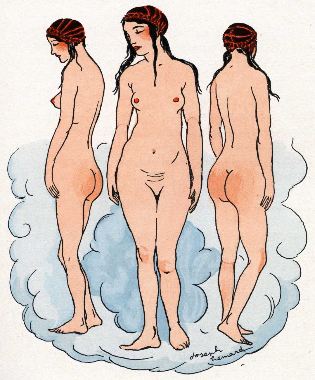 Joseph Hémard - Les dames galantes page 9 full