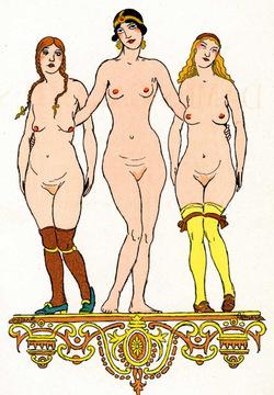Joseph Hémard - Les dames galantes
