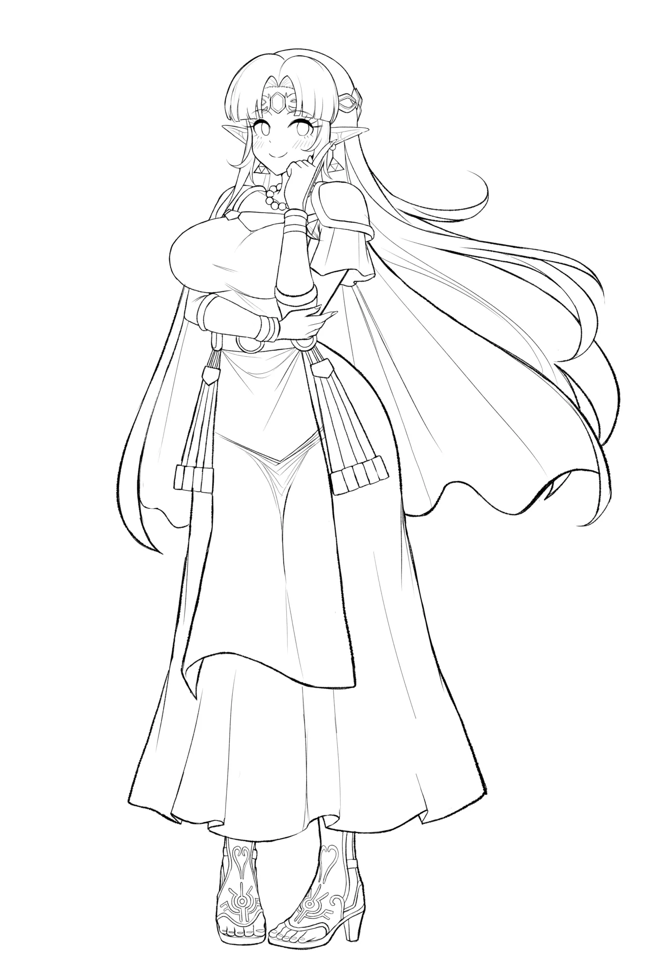 Princess Zelda page 2 full