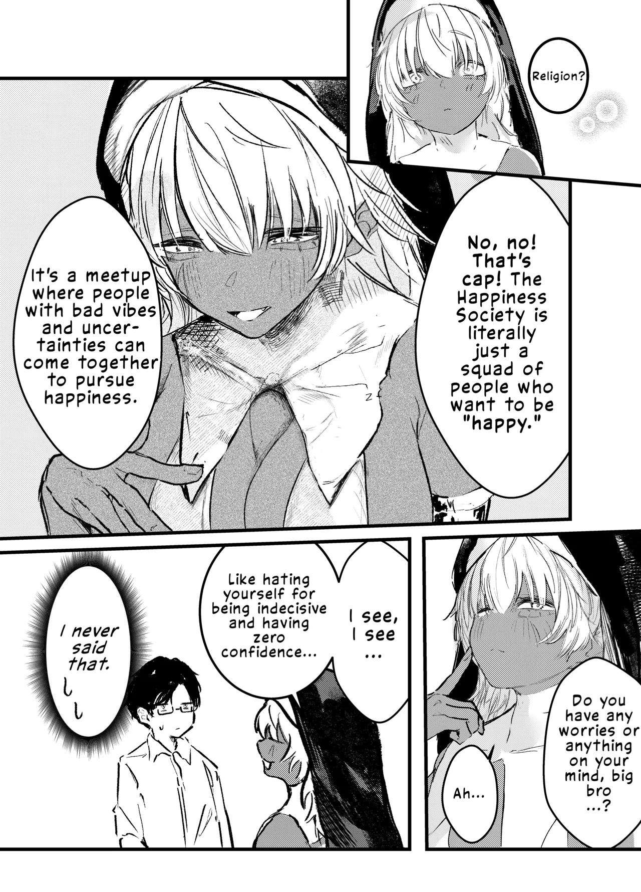 Kasshoku Gal Sister no Wakarase Shuukyou Kanyuu | The Tanned Gal Nun's "Correction" Religious Recruitment page 7 full
