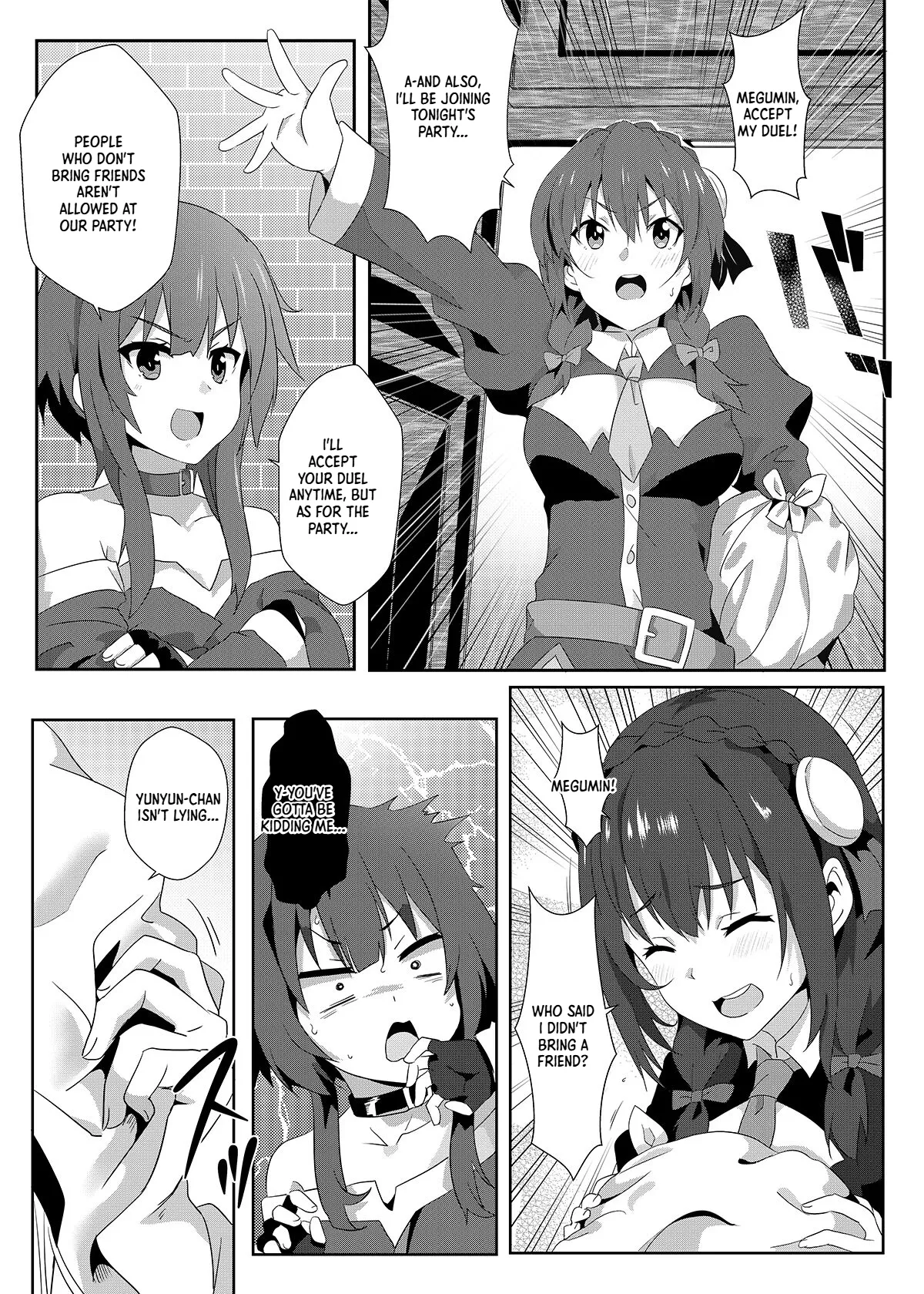 A Spectacular Ejaculation for Megumin! 7| Wèi huì huì xiàn shàng huálì de bào shè 7 | Megumin ni Kareina Shasei o! 7 page 5 full
