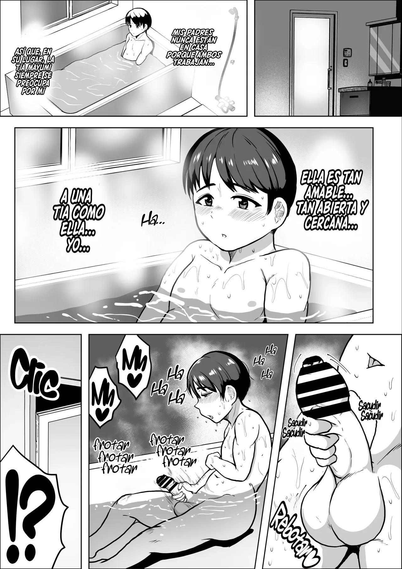 Tonari no Oba-chan 45-sai J-cup ~Chinchin Daisuki Bonyuu Jukujo~｜La Vecina De Al Lado - 45 Años, Copa J ~Una Madura Lechera Loca Por Los Penes~ page 6 full
