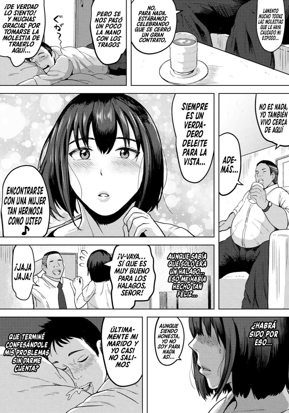 Mesuinu Tsuma ~Goshujin-sama wa Otto no Joushi~｜Esposa Perra ~Mi Amo Es El Jefe De Mi Esposo- page 2 full