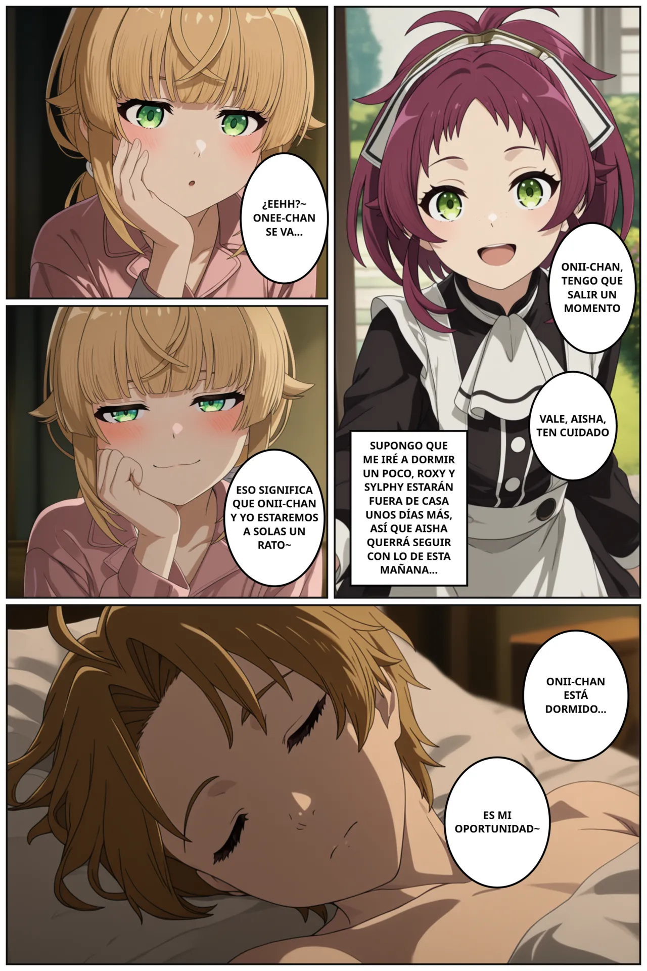 Mushoku Tensei #2 - Norn es una perra incestuosa page 5 full