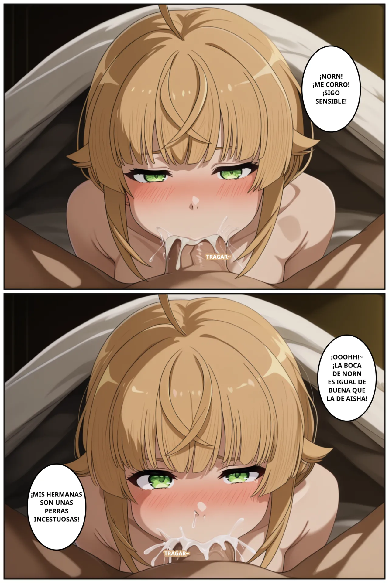 Mushoku Tensei #2 - Norn es una perra incestuosa page 7 full