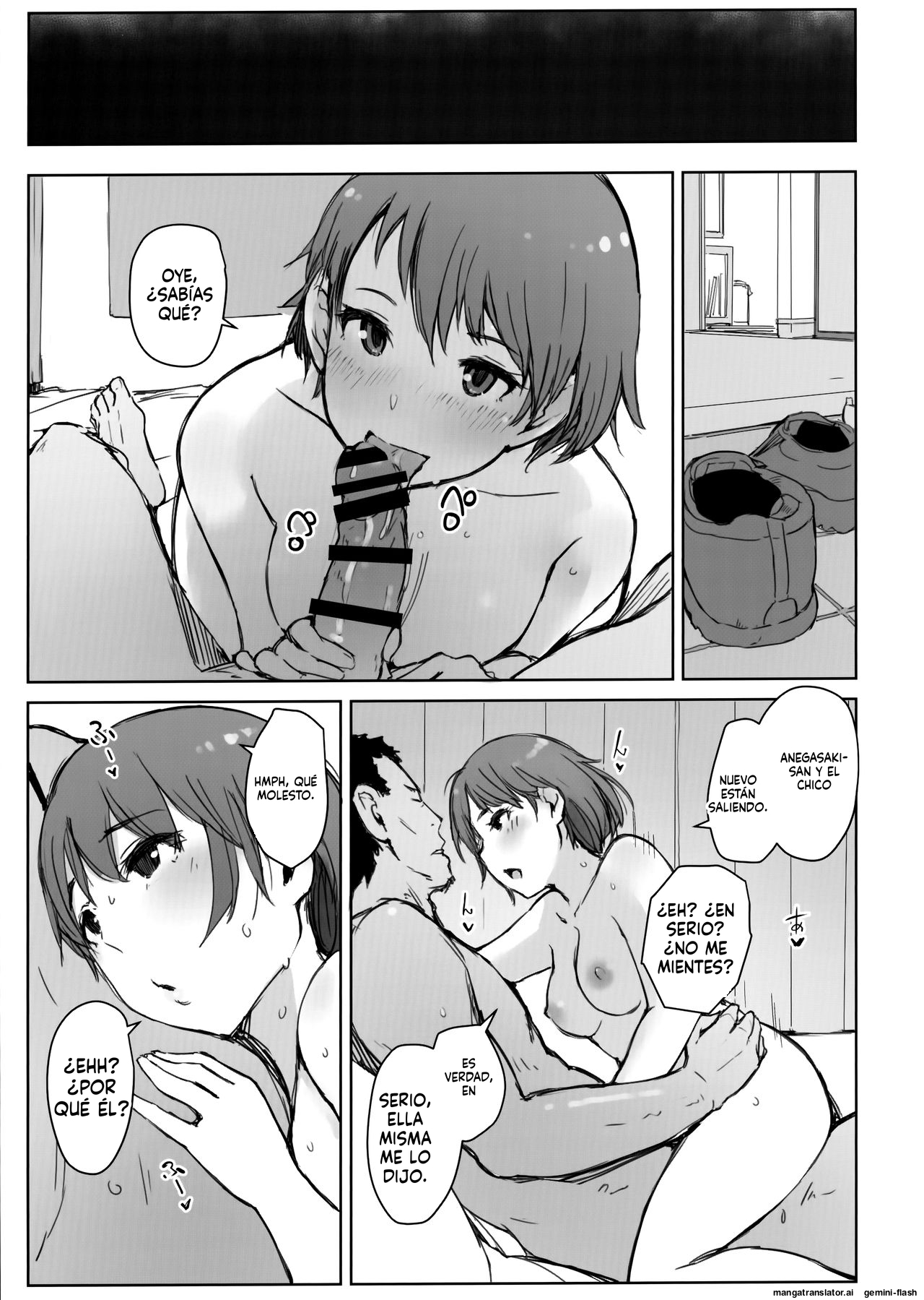 Hajimete no Kanojo ga Beit Saki no Kowai Dansei Shain ni Oishiku Itadakarechatta Hanashi page 4 full