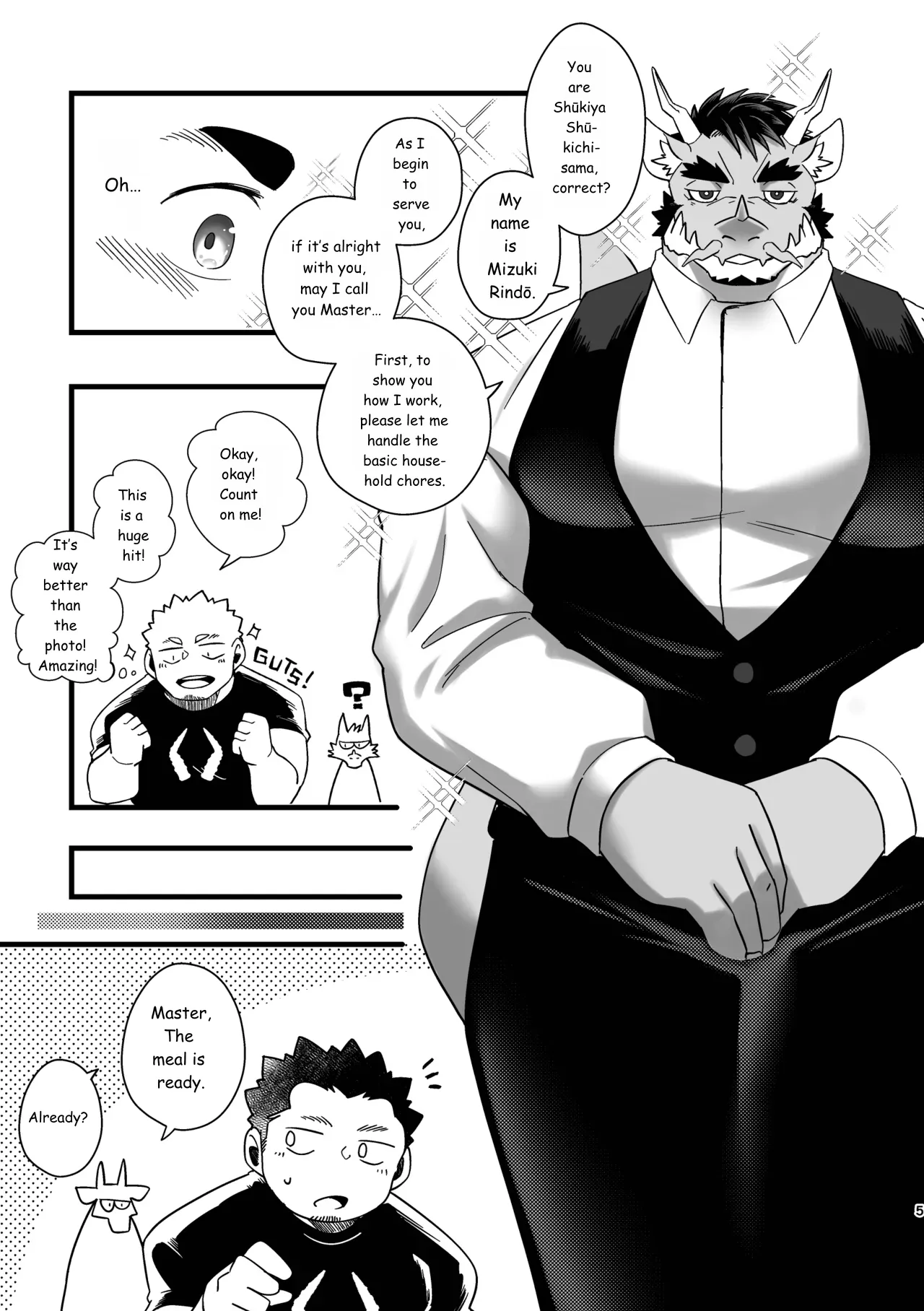 Goshujin-sama no Bariuke Hentai Dragon Shitsuji desukara page 5 full