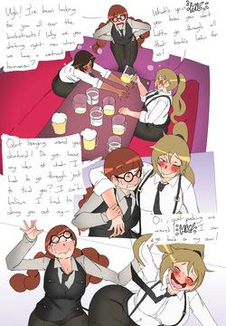 Olga and  Outis’s drunk farts