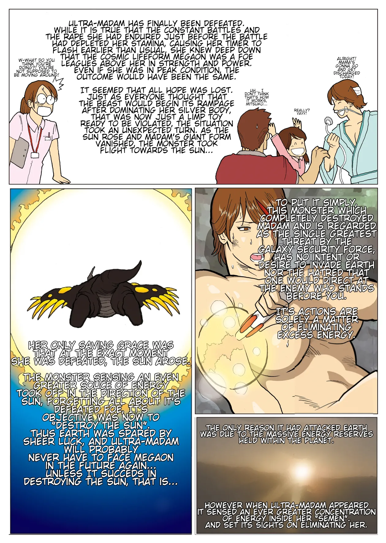 "What If?" Series: Ultra Madan 6 | Mousou Tokusatsu Series: Ultra Madam 6 page 7 full